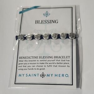 My Saint My Hero Benedictine Blessing Bracelet
